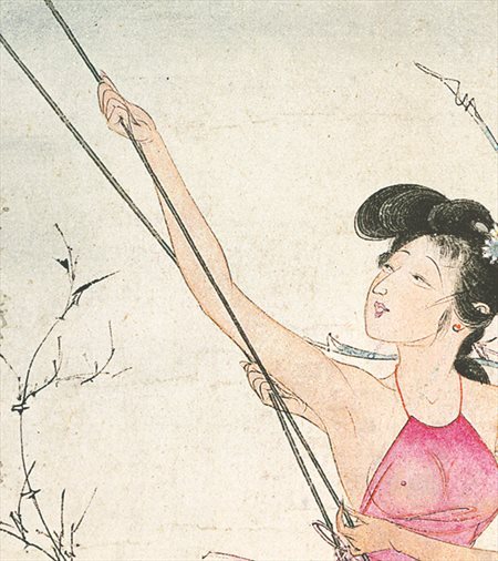 荣县-胡也佛的仕女画和最知名的金瓶梅秘戏图